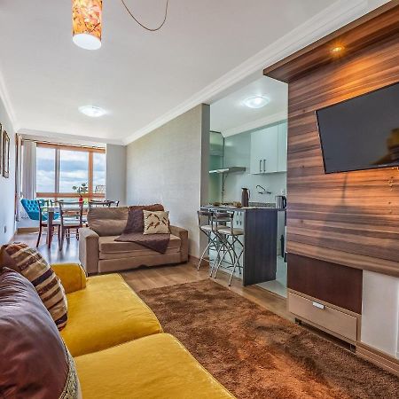 Cristo Rei 302 - Apartamento Em Gramado - Vista Para O Vale Lejlighed Eksteriør billede