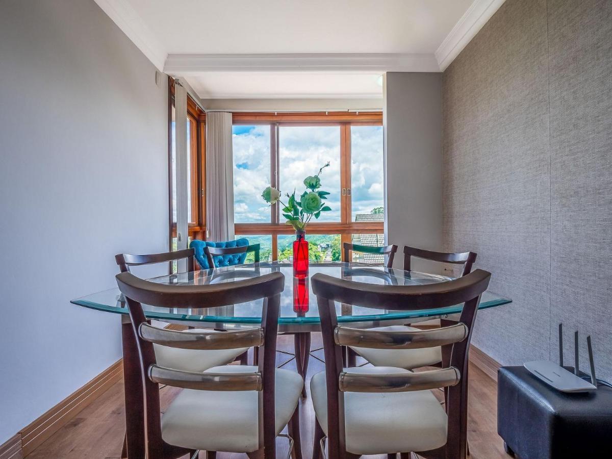 Cristo Rei 302 - Apartamento Em Gramado - Vista Para O Vale Lejlighed Eksteriør billede