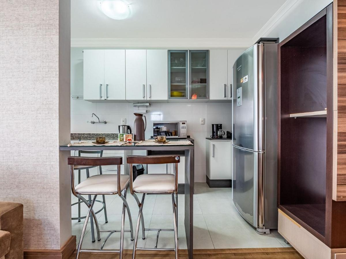 Cristo Rei 302 - Apartamento Em Gramado - Vista Para O Vale Lejlighed Eksteriør billede