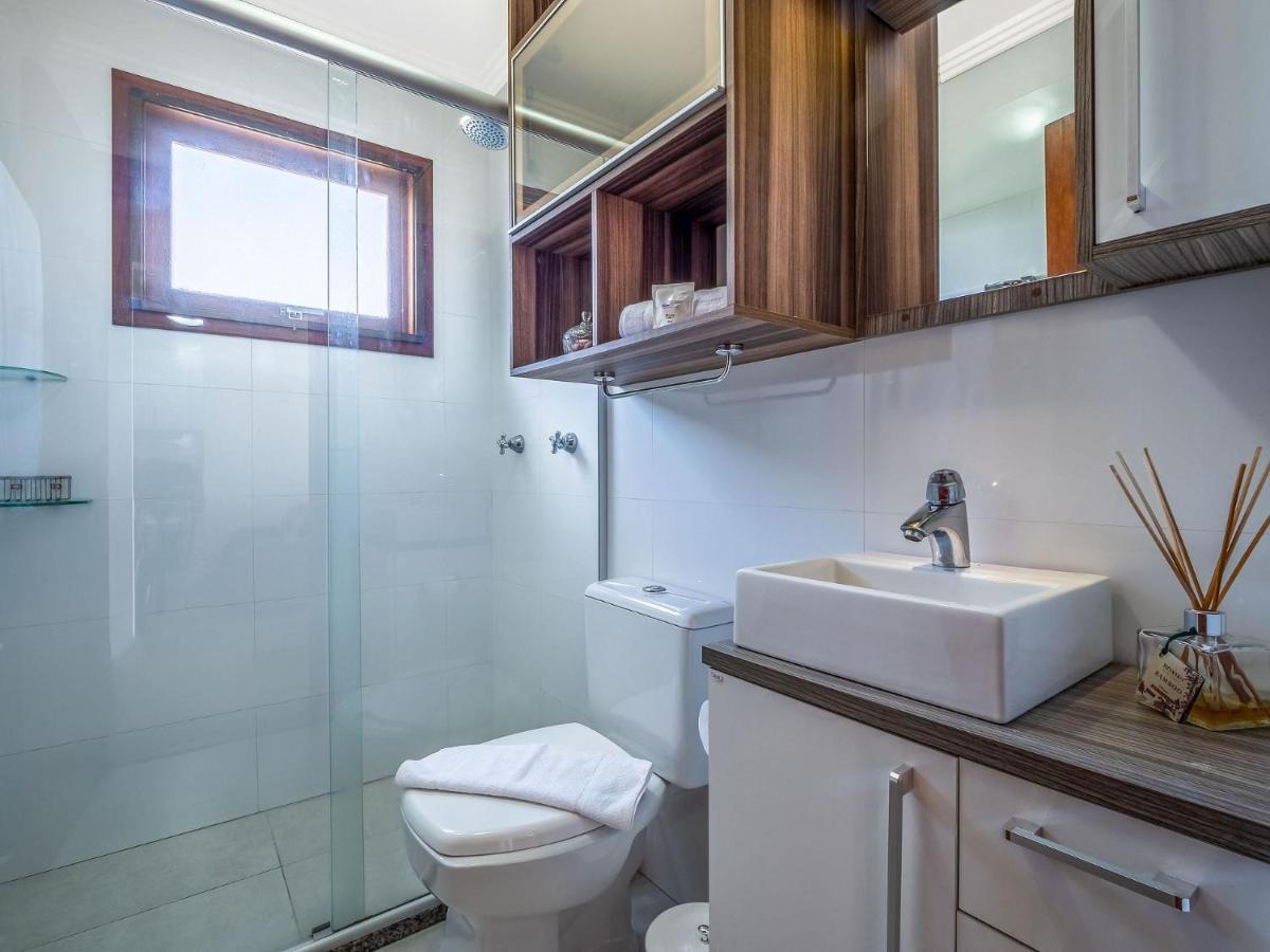 Cristo Rei 302 - Apartamento Em Gramado - Vista Para O Vale Lejlighed Eksteriør billede