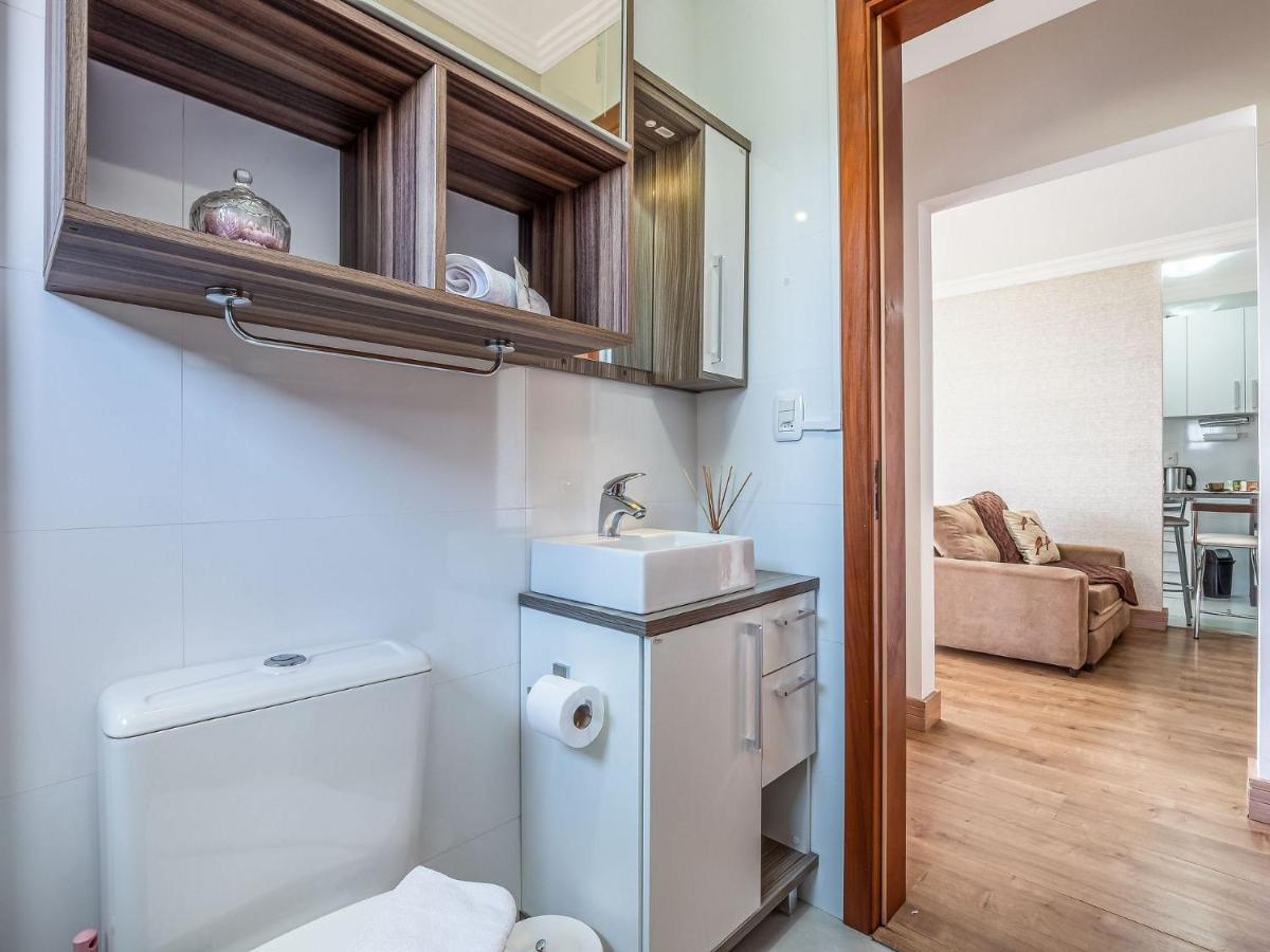 Cristo Rei 302 - Apartamento Em Gramado - Vista Para O Vale Lejlighed Eksteriør billede
